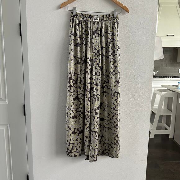 Natasha Zinko wide pants with printed daisies Size XS - Picture 1 of 8